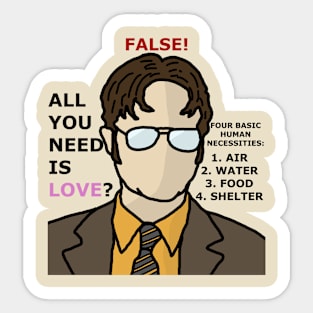 Dwight Schrute Sticker